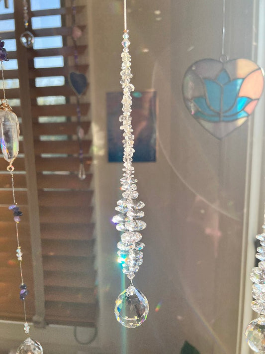 プラチナム・クリスタル サンキャッチャー オールマイティ(全体運)【送料無料】 - CRYSTAL LIGHT