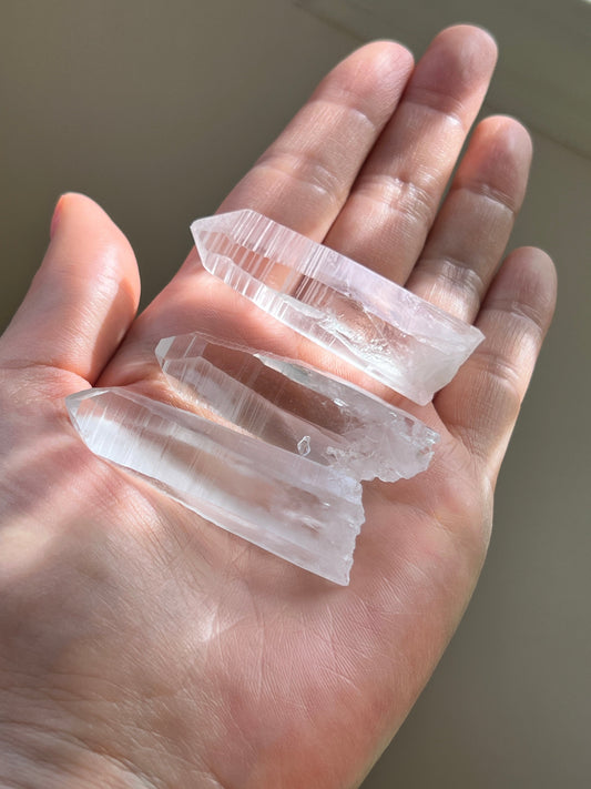 魂とつながるお守り☆レムリアン・シード(カブラル産)水晶ポイント - CRYSTAL LIGHT