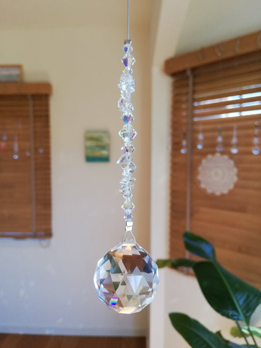 ※約6週間待ち 占いサンキャッチャー - Crystal Light