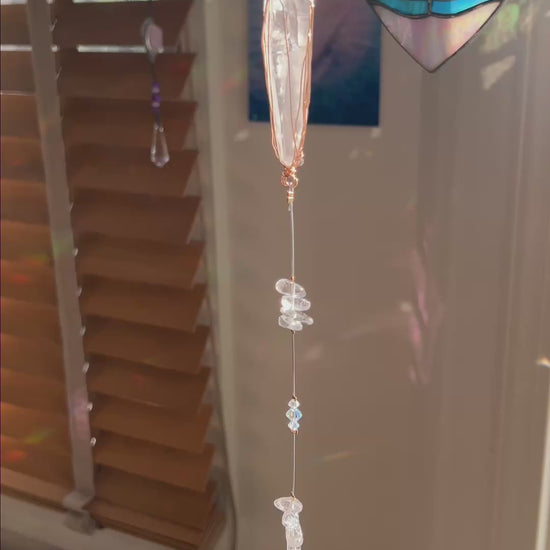 レムリアン水晶・サンキャッチャー