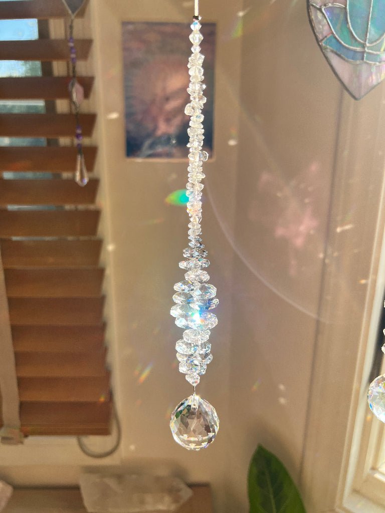 プラチナム・クリスタル サンキャッチャー オールマイティ（全体運）【送料無料】 - CRYSTAL LIGHT